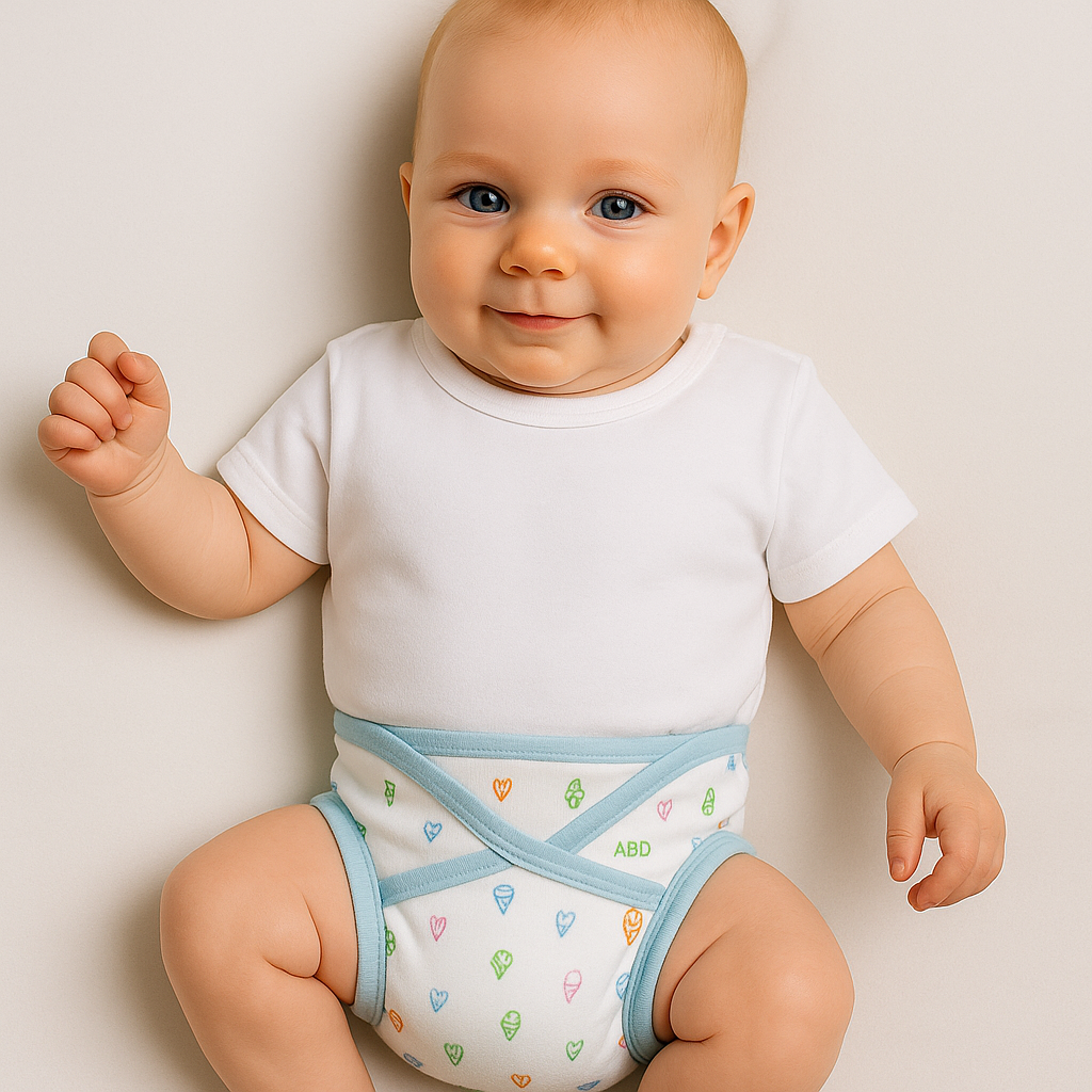 Baby Nappies – Double Layer | Pack of 3 (Unisex)