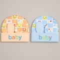 100% Cotton Baby Caps, Mittens and Booties Combo Set