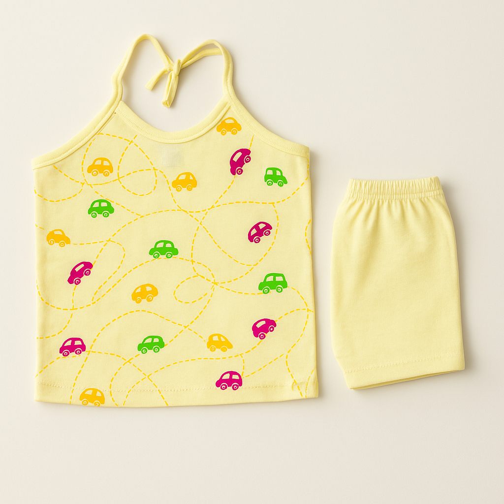 Baby Co-Ord Set – Premium Cotton Top & Pants | Pack of 5 (Unisex)