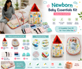 Everything Your Newborn Needs – complte baby kit 100% cotton and baby friendly product 👶💛final product colour may slightly vary.