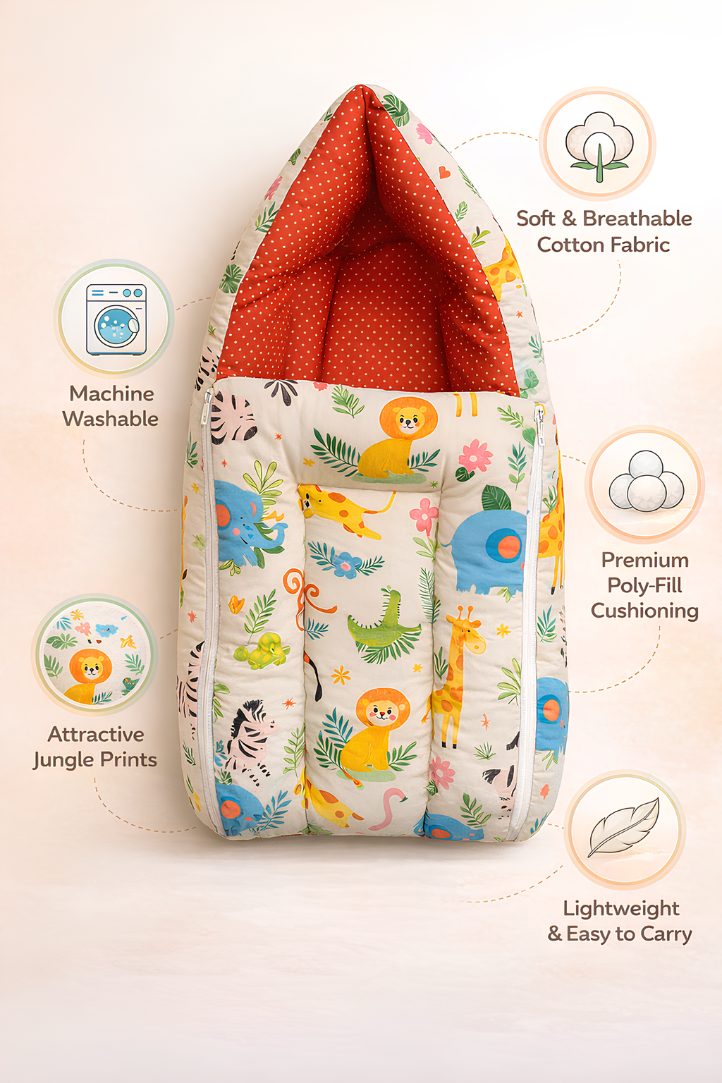 Everything Your Newborn Needs – complte baby kit 100% cotton and baby friendly product 👶💛final product colour may slightly vary.