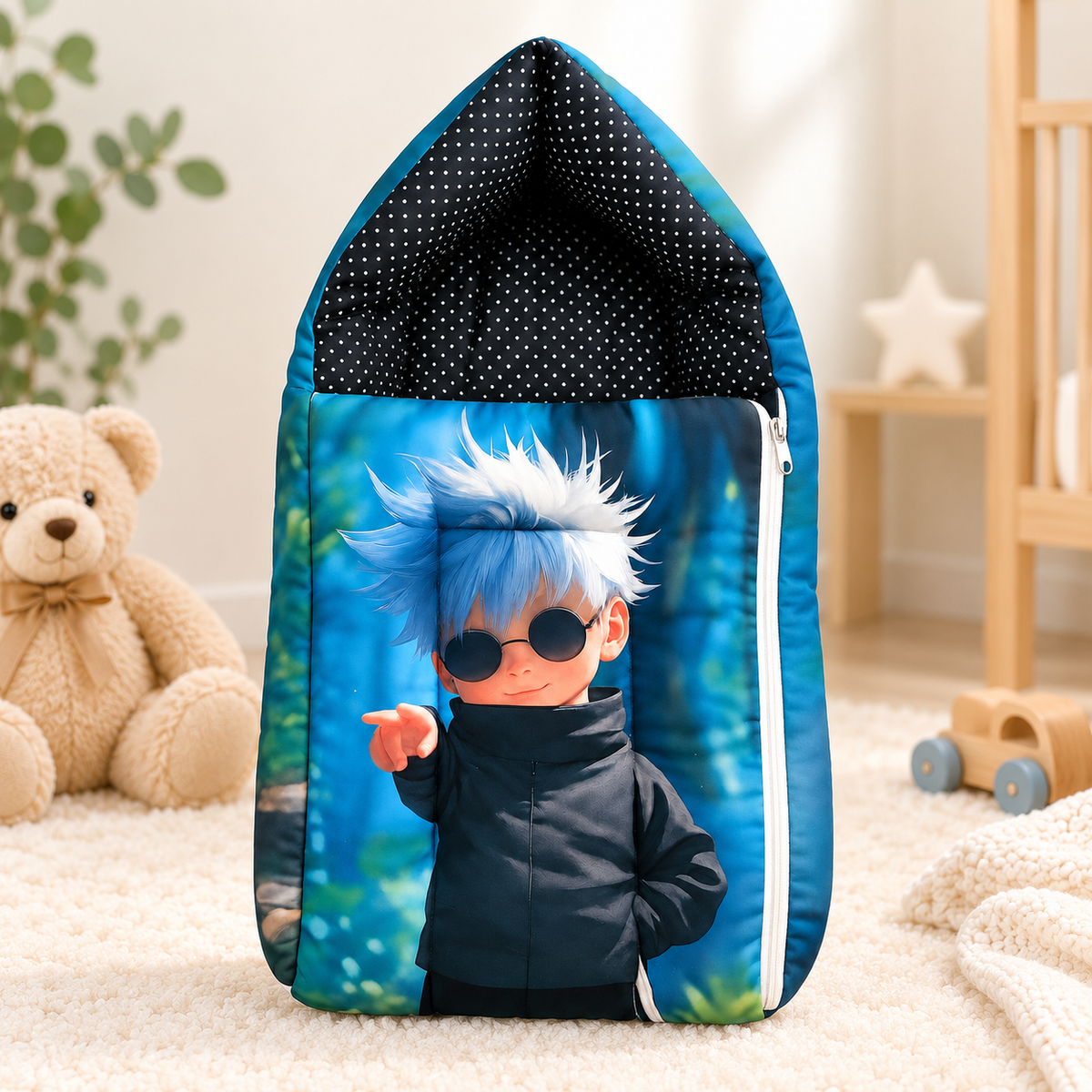 Multicolor 3 In 1 Baby Carry Nest Cum Sleeping Bag Baby boy